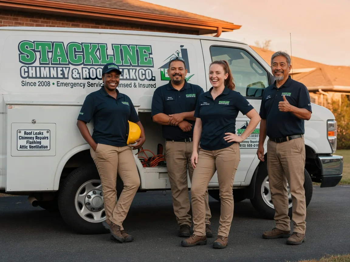 Chimney flashing repair company in Dunlow, WV